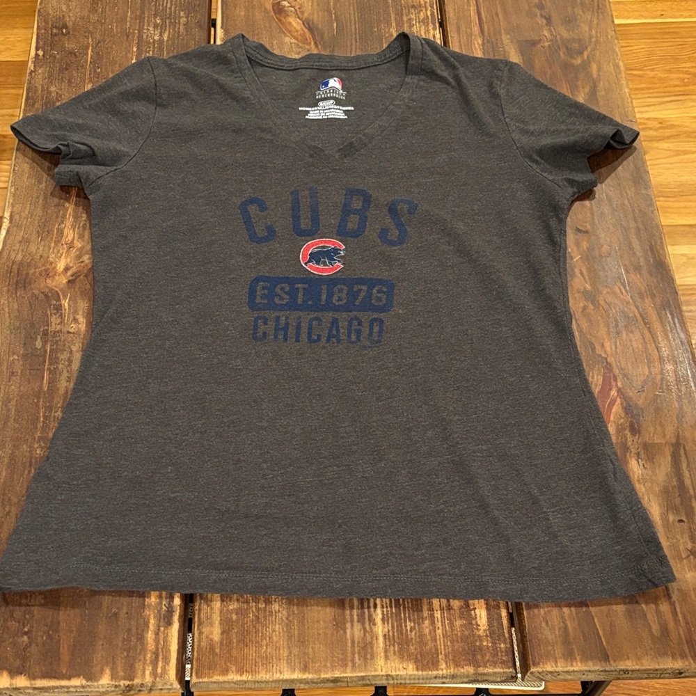 Cubs Chicago Tee short Sleeve For Women Size S